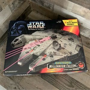 Kenner Star Wars The Power of The Force Millennium Falcon 1995 INCOMPLETE